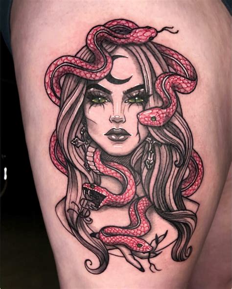 medusa tattoos for women